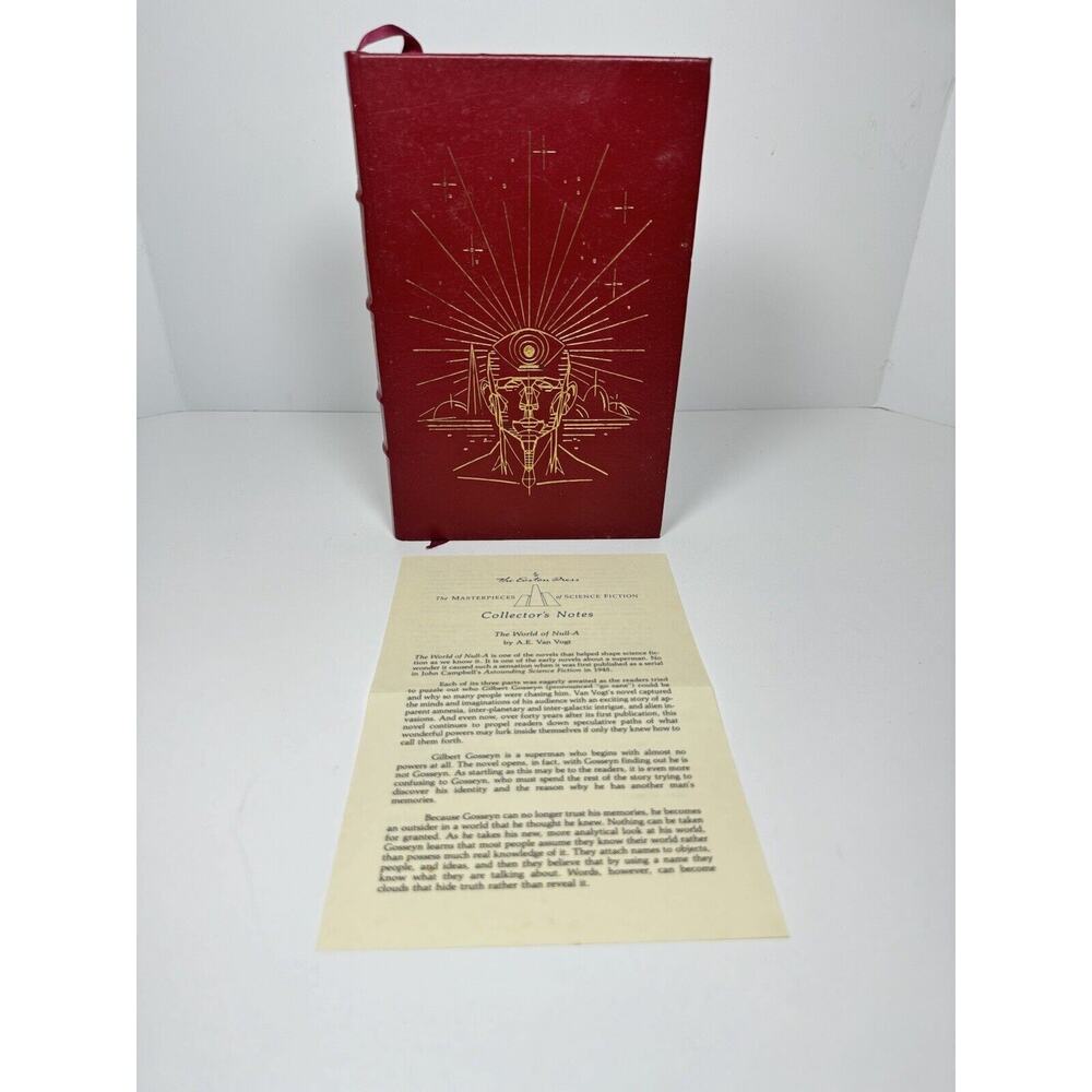 The Easton Press Collector's Edition The World of A Gunn Leather Rare Sci Fi